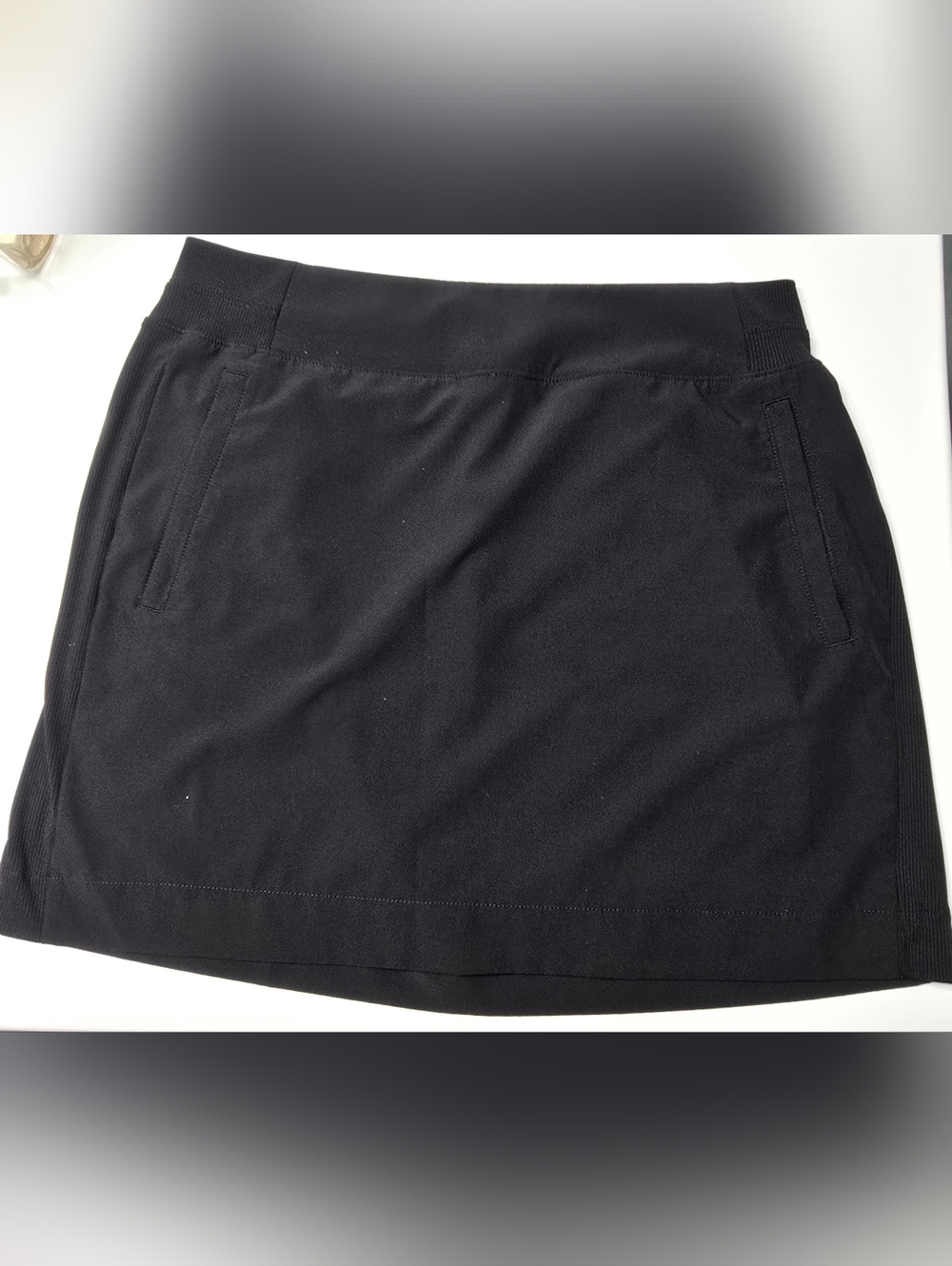 Black Athletic Skort